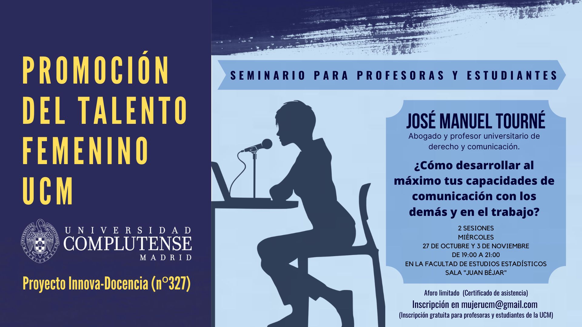 Seminario Promoción del talento femenino - UCM